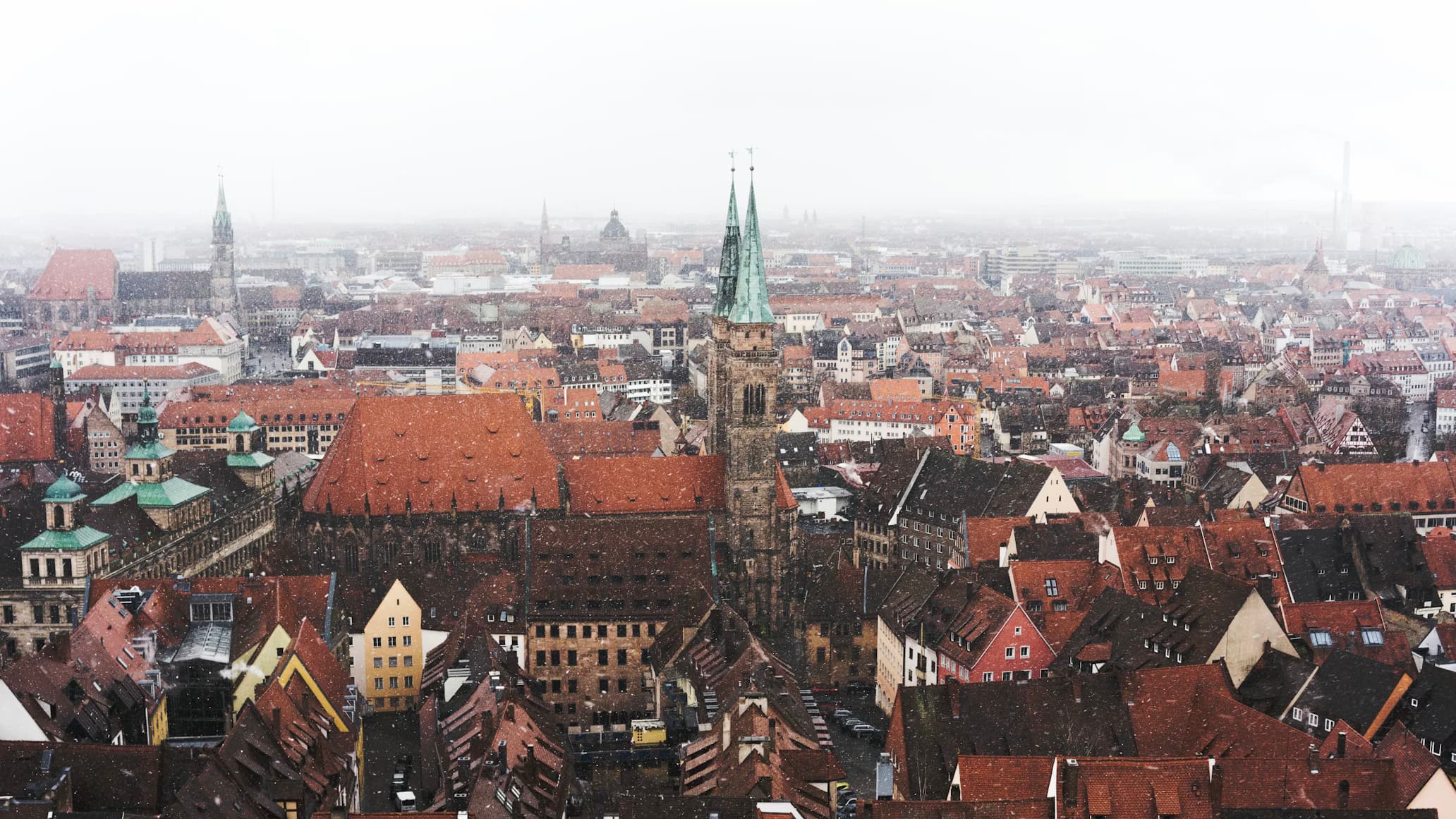 Stadtansicht von Nürnberg